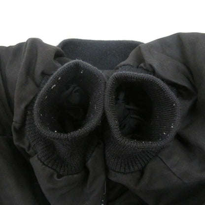 LAD MUSICIAN 18AW Double Army Cloth Bomber Black Size 46