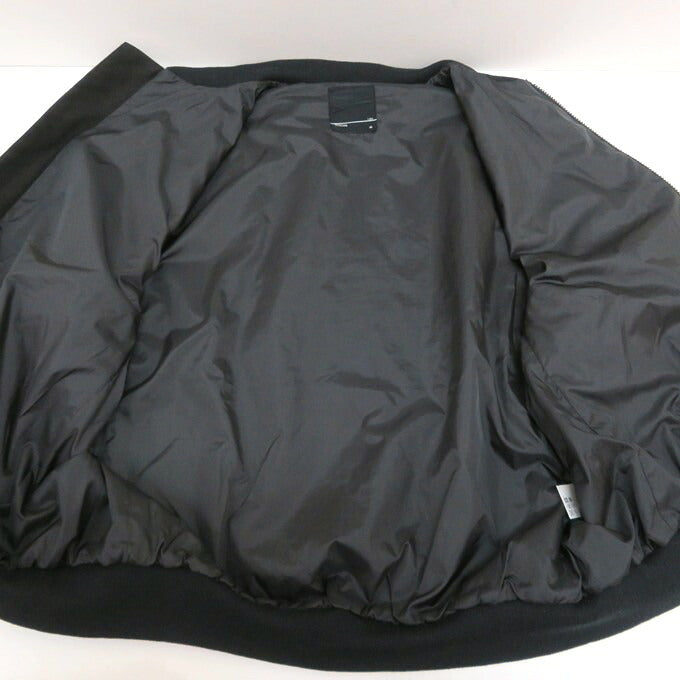 LAD MUSICIAN 18AW Double Army Cloth Bomber Black Size 46