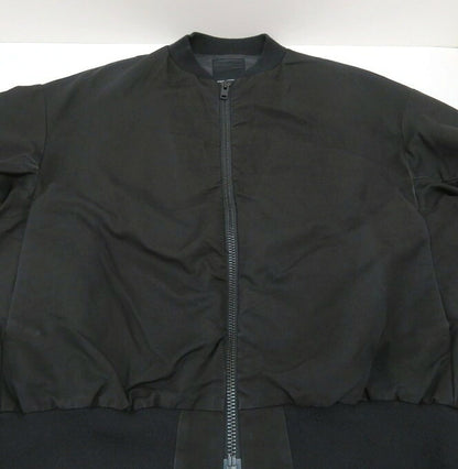 LAD MUSICIAN 18AW Double Army Cloth Bomber Black Size 46