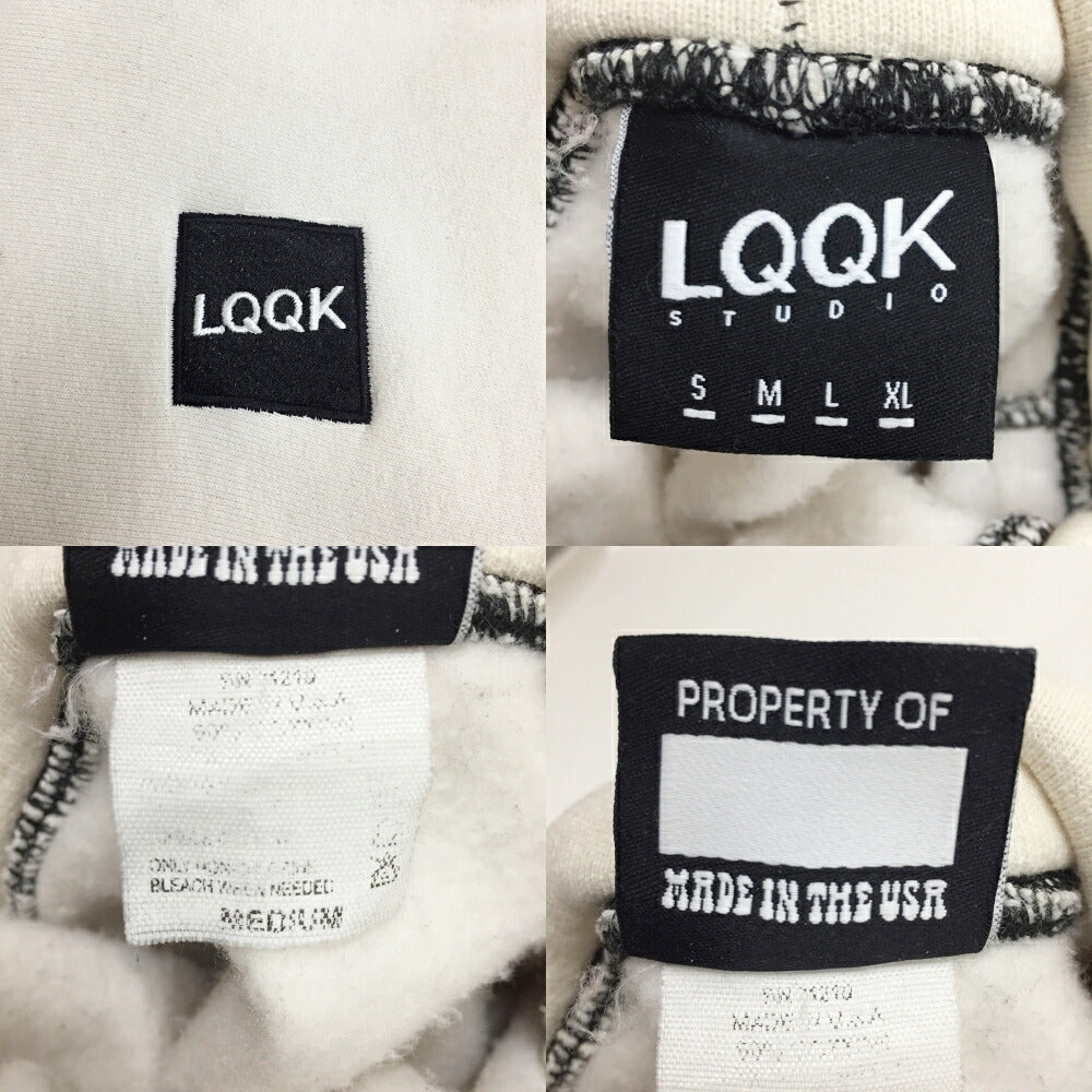 LQQK STUDIO Pullover Sweat Hoodie Multi Size M