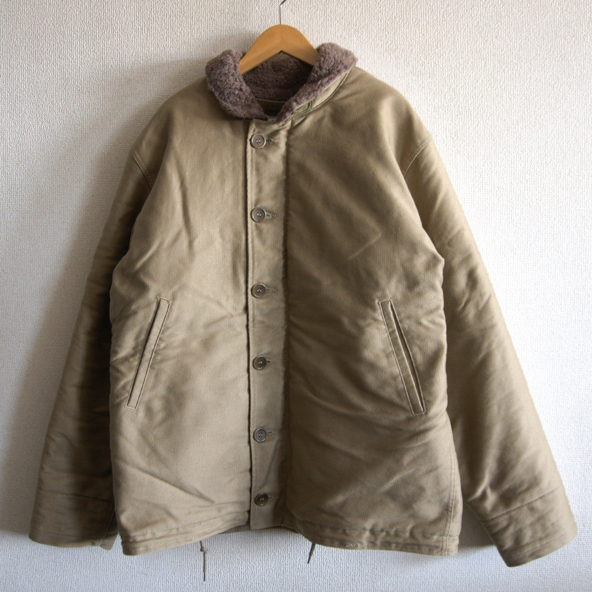 Warehouse Lot 2181 NAF1168 N-1 WINTER JACKET KHAKI Size 42