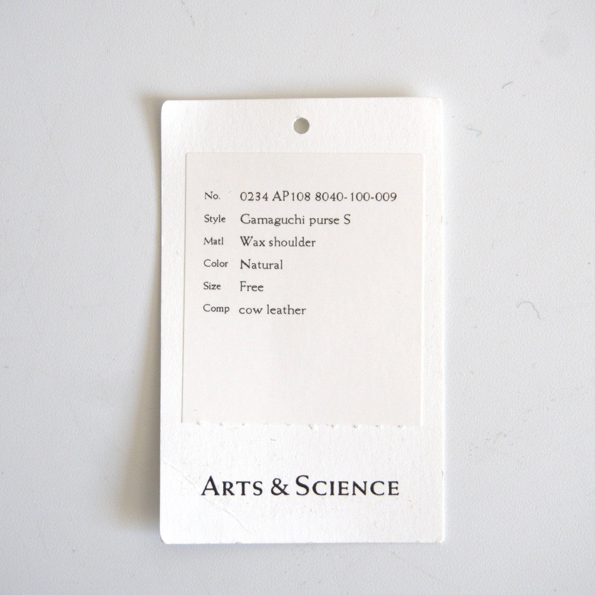 Arts & Science gamaguchi purse Wallet