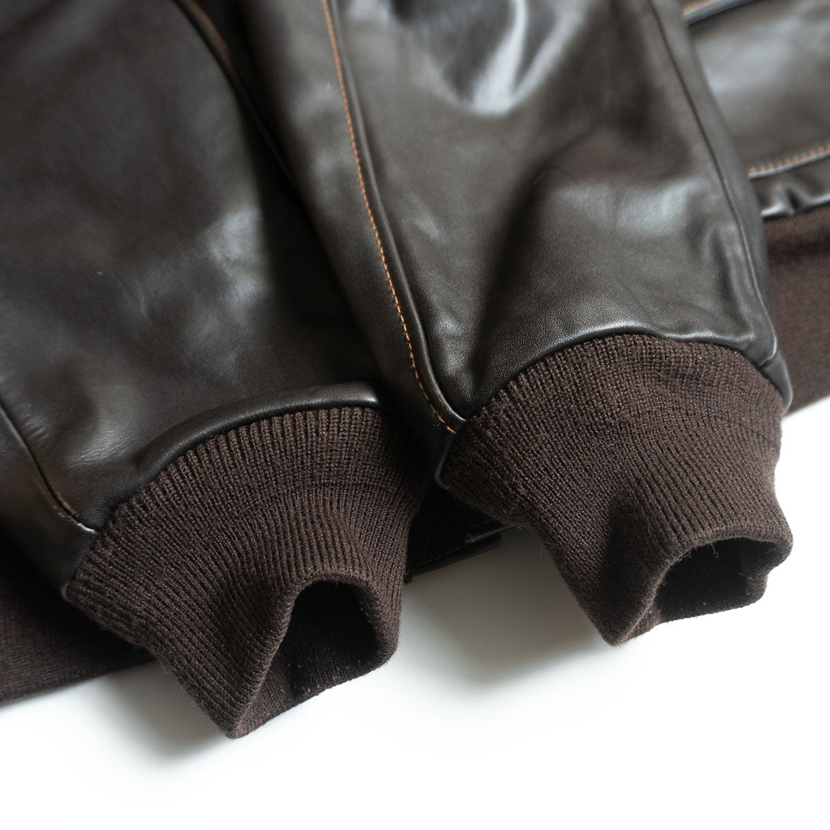Avirex A-2 Horsehide Flight Jacket Brown Size 44