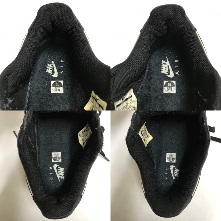 NIKE Air Force 1 Low Retro 'NYC' Black Sneakers Size 28