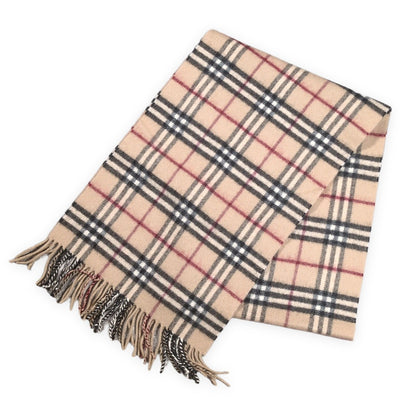 BURBERRY Nova Check Wool Scarf Multi
