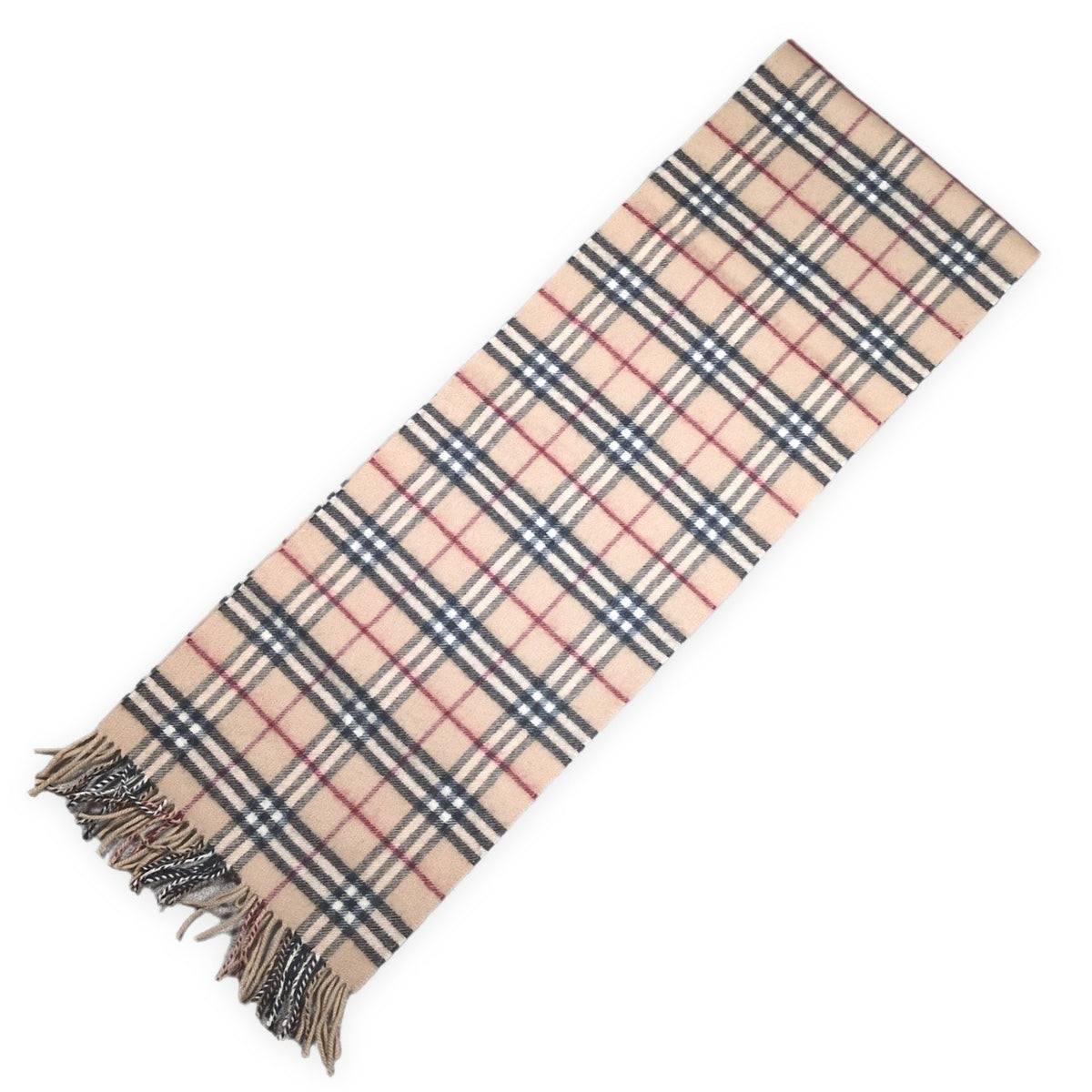 BURBERRY Nova Check Wool Scarf Multi