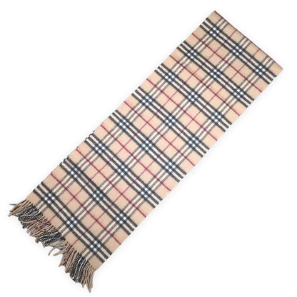 BURBERRY Nova Check Wool Scarf Multi