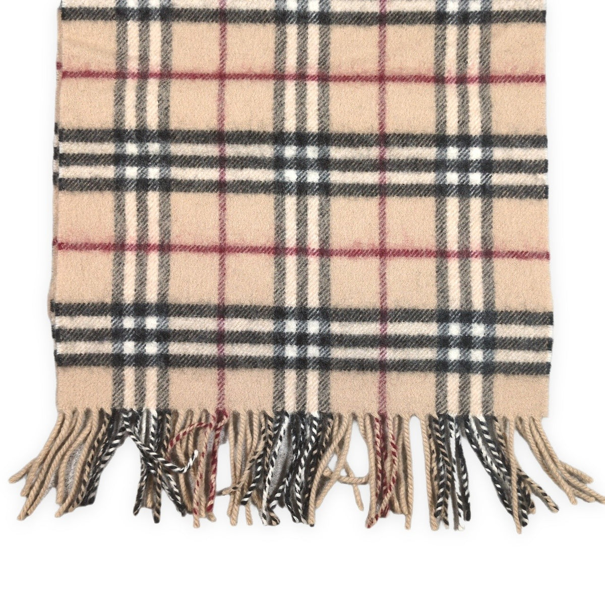 BURBERRY Nova Check Wool Scarf Multi