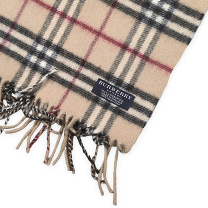 BURBERRY Nova Check Wool Scarf Multi