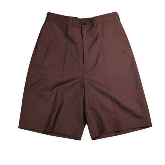 SEEALL 25SS Wool Baggy Shorts Brown Size 4