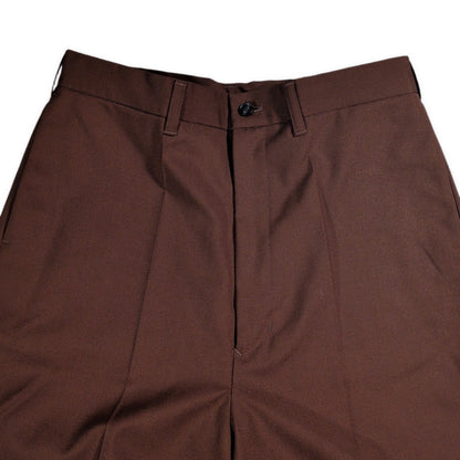 SEEALL 25SS Wool Baggy Shorts Brown Size 4