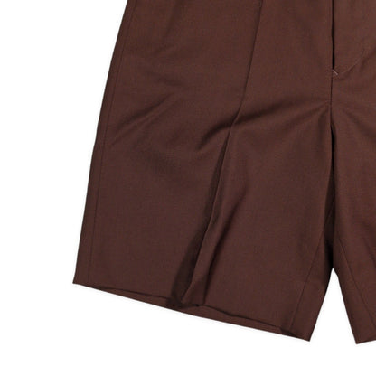 SEEALL 25SS Wool Baggy Shorts Brown Size 4