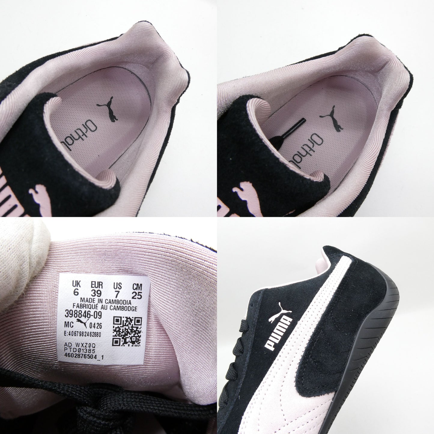 PUMA Speedcat OG Sneakers Black Mauve Mist