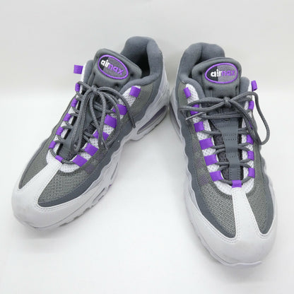NIKE Air Max 95 Big Bubble Sneakers Grey Violet