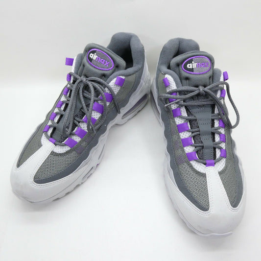NIKE Air Max 95 Big Bubble Sneakers Grey Violet