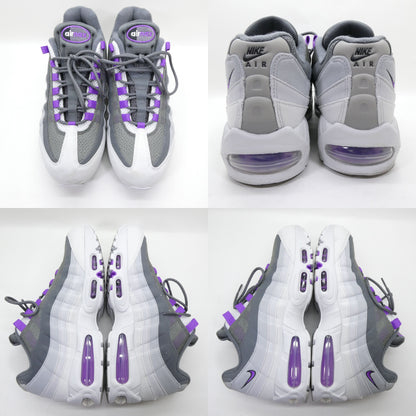 NIKE Air Max 95 Big Bubble Sneakers Grey Violet