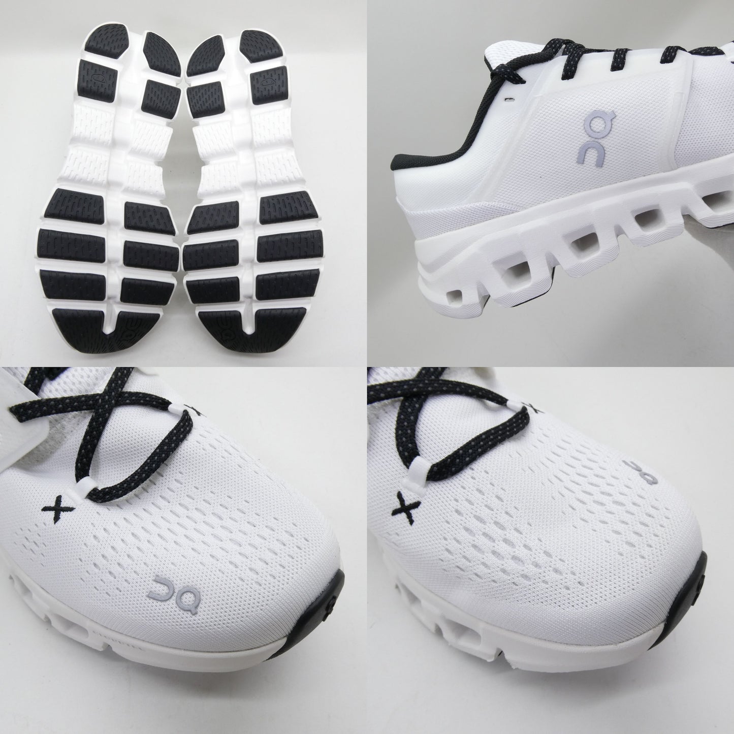 ON Cloud X 5 Running Sneakers White Black