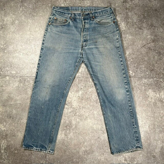 Levi's 80s Vintage 501 Redline Selvedge Denim Jeans Size W34