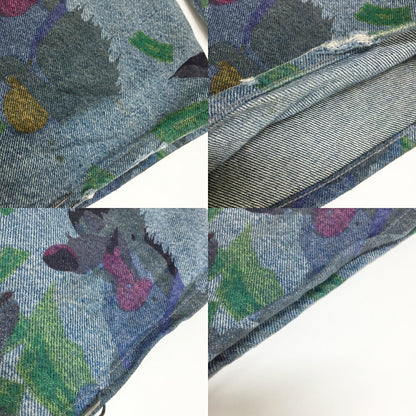 Supreme All Dogs Go To Heaven Loose Fit Jeans Blue Size 36