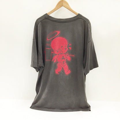 SAINT MICHAEL x DENIM TEARS FACES T-Shirt Gray Size XXL