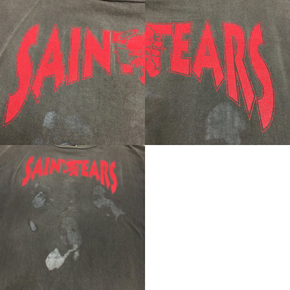 SAINT MICHAEL x DENIM TEARS FACES T-Shirt Gray Size XXL
