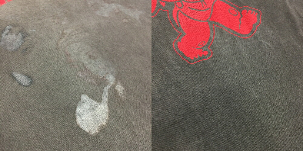 SAINT MICHAEL x DENIM TEARS FACES T-Shirt Gray Size XXL