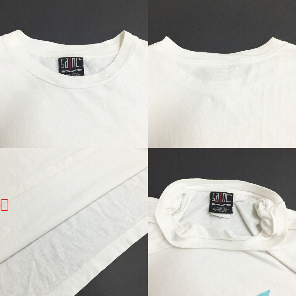SAINT MICHAEL RIBON SAINT T-Shirt White Size XXL