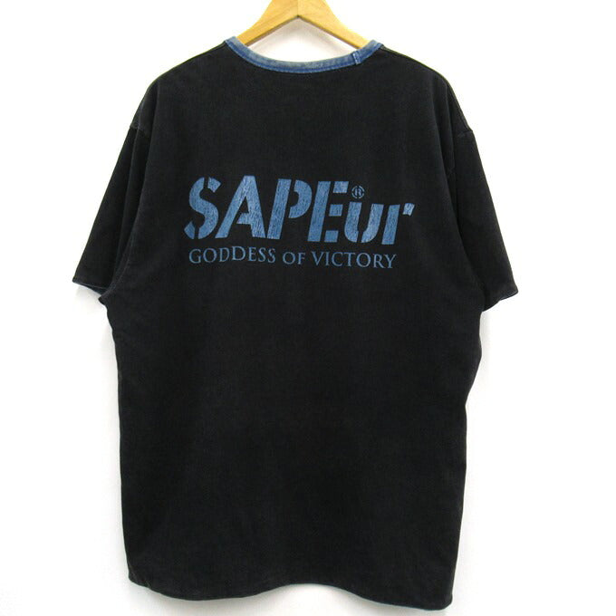 SAPEur NEO VINTAGE Reversible T-Shirt Multi Size XL