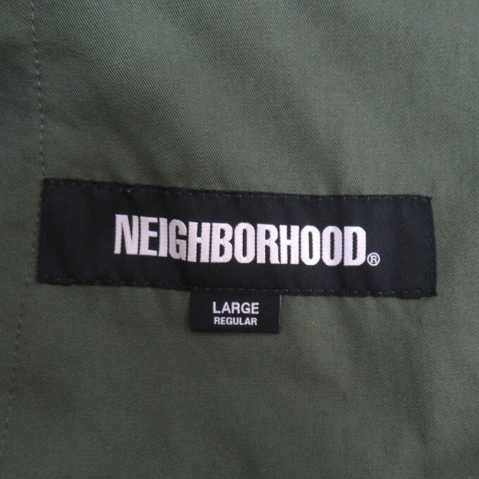 NEIGHBORHOOD 25SS Baggy Silhouette Easy Pants Green Size L
