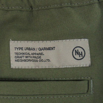 NEIGHBORHOOD 25SS Baggy Silhouette Easy Pants Green Size L