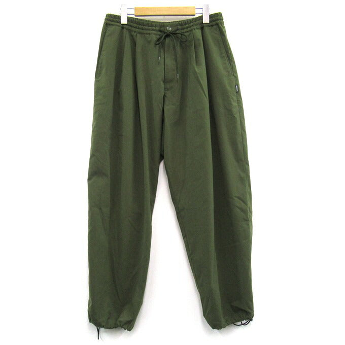NEIGHBORHOOD 25SS Baggy Silhouette Easy Pants Green Size L