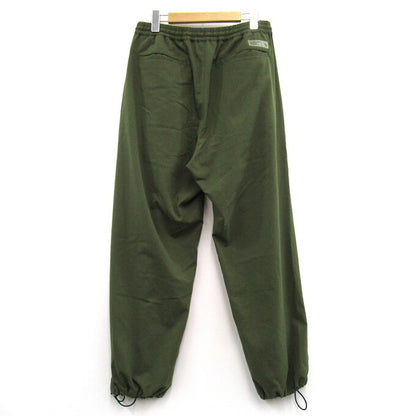 NEIGHBORHOOD 25SS Baggy Silhouette Easy Pants Green Size L