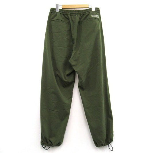 NEIGHBORHOOD 25SS Baggy Silhouette Easy Pants Green Size L