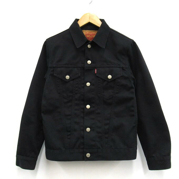 Levi's 3rd Trucker Jacket Black Size 36