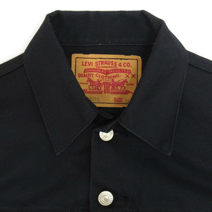 Levi's 3rd Trucker Jacket Black Size 36