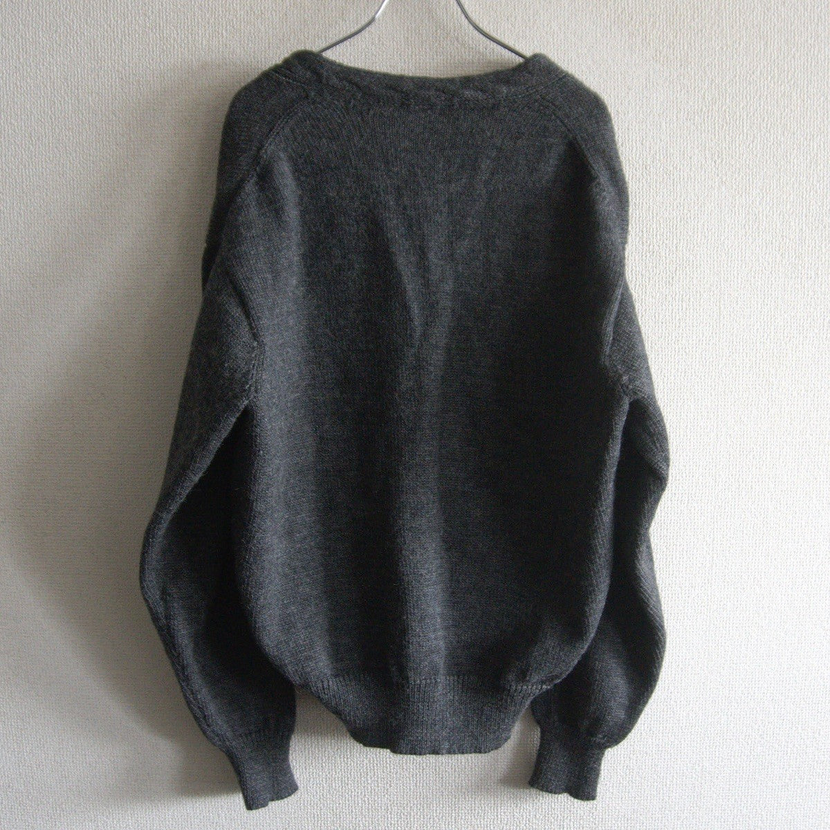 Y's for Men Wool Cardigan Gray Size L