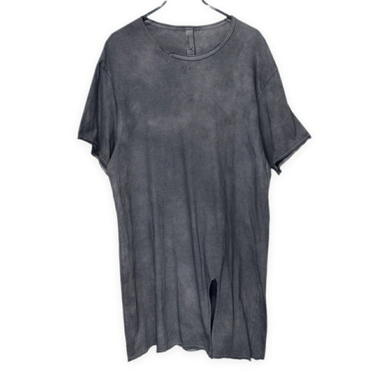 Ground Y Front Slit Product Dyed T-Shirt Gray Size 3