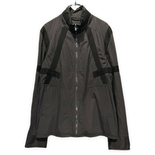 DOLCE&GABBANA 03AW Taping Parachute Jacket Brown Size 50