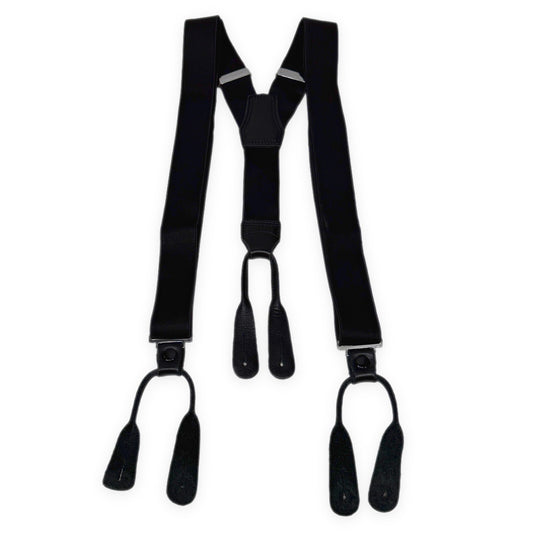 Yohji Yamamoto Pour Homme 80s Leather Suspenders Belt