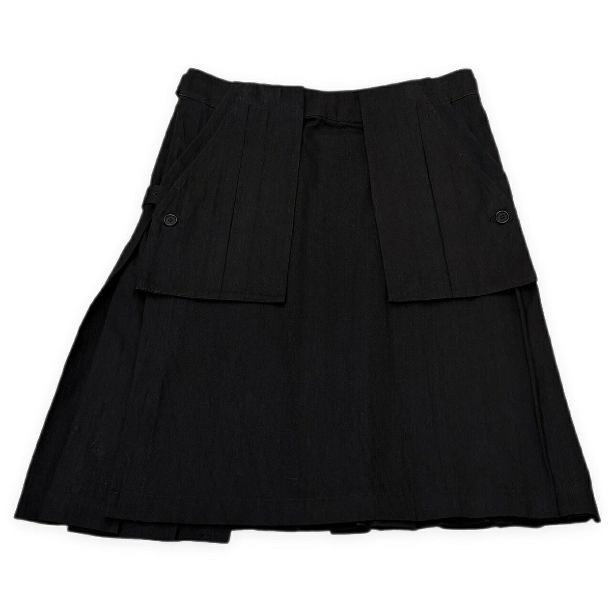 Yohji Yamamoto Pour Homme 16AW Black Kilt Denim Size 3
