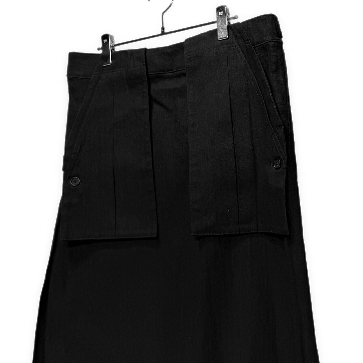 Yohji Yamamoto Pour Homme 16AW Black Kilt Denim Size 3