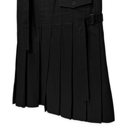 Yohji Yamamoto Pour Homme 16AW Black Kilt Denim Size 3