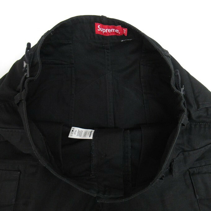Supreme 20FW Cargo Pants Black Size 32