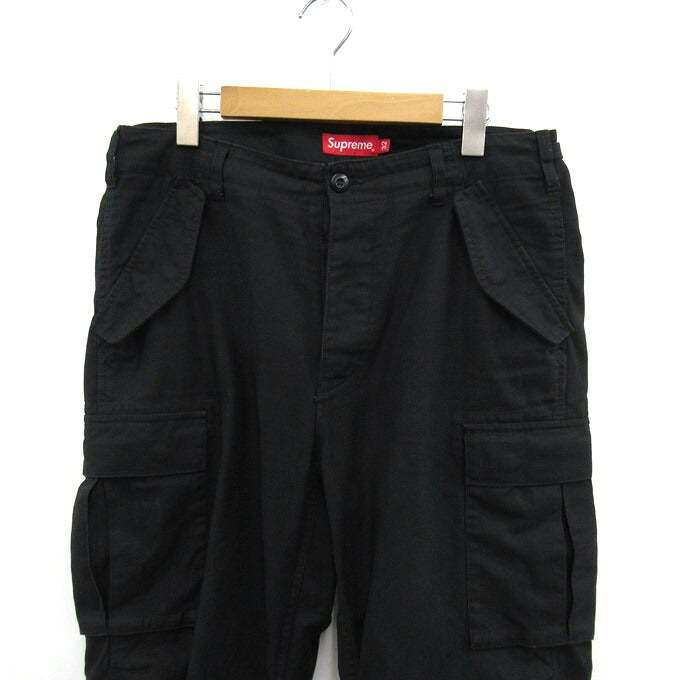 Supreme 20FW Cargo Pants Black Size 32