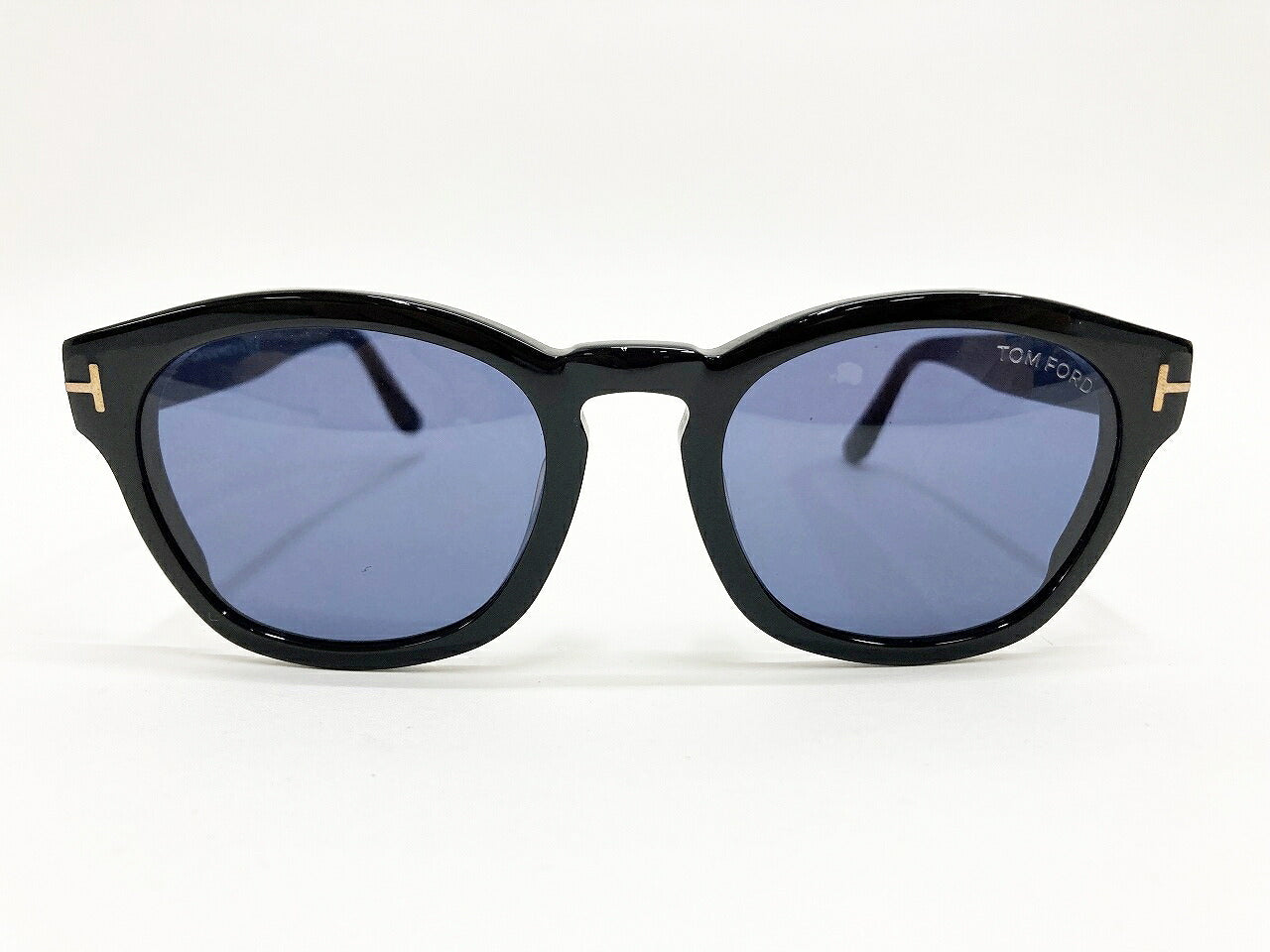 TOM FORD Bryan-02 TF590-F 01V Sunglasses Black Size 53