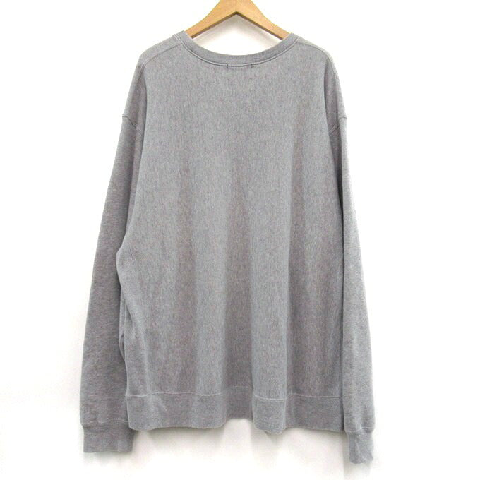 BUDSPOOL x GAKKIN Hana Bachi Kamon Sweatshirt Gray Size XXL