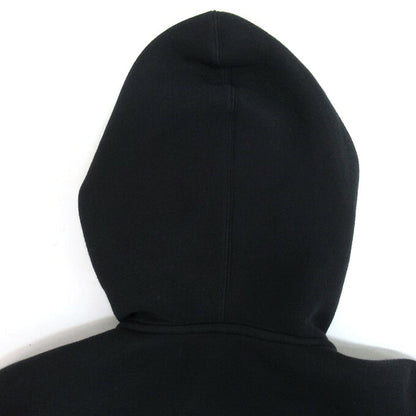 sacai Black Asymmetric Paneled Zip Hoodie
