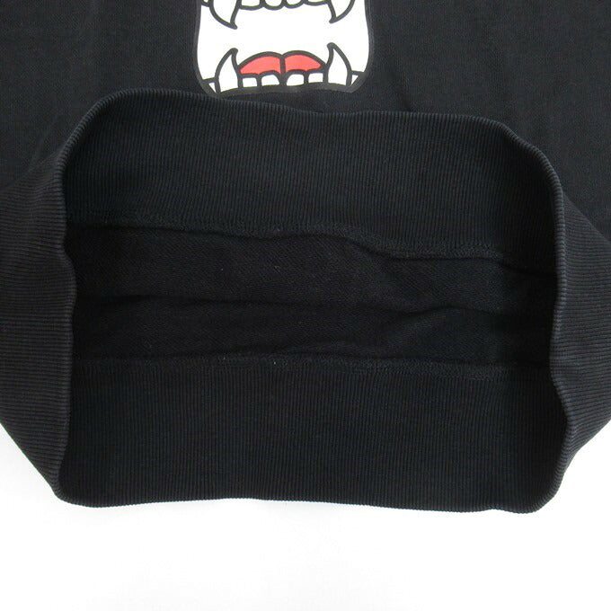 MOOSE KNUCKLES Moose Munster Black Sweatshirt Size S