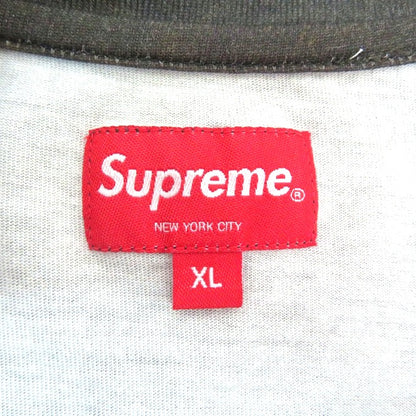 Supreme 22AW Lions' Den All-Over Print T-Shirt Brown Size XL