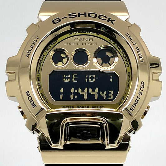 Casio G-SHOCK '20 Metal Covered Gold Bezel Watch GM-6900G-9